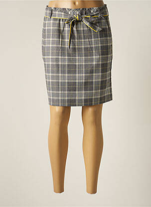 Jupe courte poches gris STREET ONE femme
