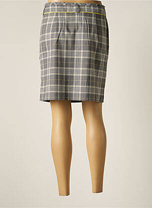 Jupe courte poches gris STREET ONE femme
