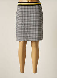 Jupe mi-longue stretch gris STREET ONE femme