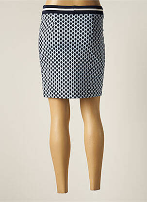 Jupe courte coupe droite bleu STREET ONE femme