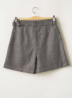 Short fermeture zippée sous rabat boutonné taille normale gris LIU  JO femme