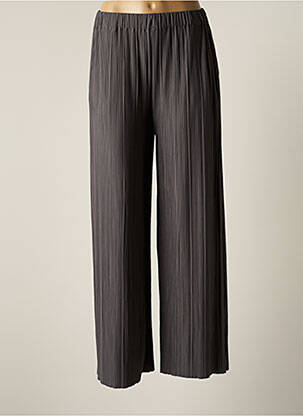 Pantalon large gris SAMSOE & SAMSOE pour femme