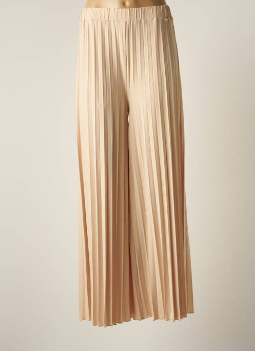 Pantalon large taille normale taille normale beige GAUDI femme