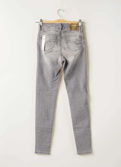 Jeans coupe slim gris FRACOMINA pour femme