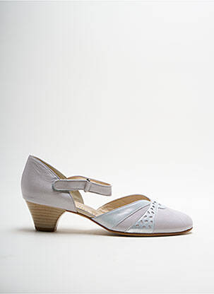 Sandales/Nu pieds gris OMBELLE pour femme