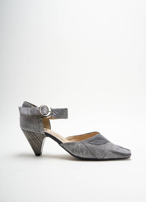 Sandales/Nu pieds gris AMOÏA pour femme