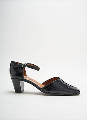 Sandales/Nu pieds noir GF CONFORT pour femme