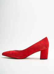 Escarpins rouge FUGITIVE BY FRANCESCO ROSSI pour femme seconde vue