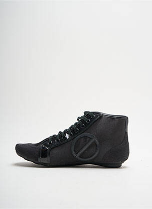 Bottines/boots bout rond talon plat jusqu'à 3cm noir NO NAME femme