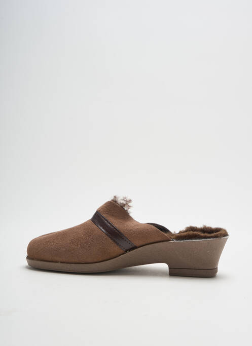 Chaussons/Pantoufles marron FARGEOT pour femme