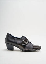 Bottines/boots cubain talon de 4 à 6cm gris DORKING femme