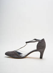 Sandales/Nu pieds gris AZUREE pour femme seconde vue
