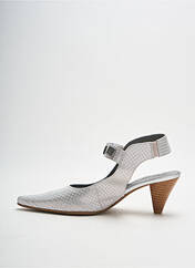 Sandales/Nu pieds gris FUGITIVE BY FRANCESCO ROSSI pour femme seconde vue