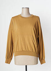 Sweat-shirt jaune AMERICAN VINTAGE pour femme seconde vue