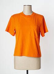 T-shirt orange AMERICAN VINTAGE pour femme seconde vue