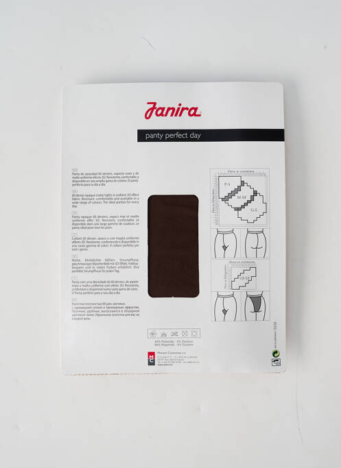 Collants marron JANIRA pour femme
