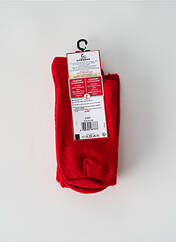 Chaussettes rouge LABONAL pour femme seconde vue