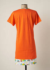 Chemise de nuit orange ROSE POMME pour femme seconde vue