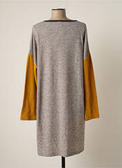 Robe pull gris VANIA pour femme seconde vue