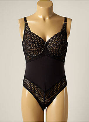 Body lingerie effet matière satinée noir TRIUMPH femme
