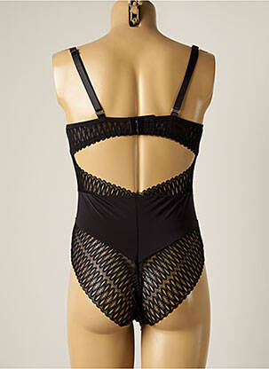 Body lingerie effet matière satinée noir TRIUMPH femme