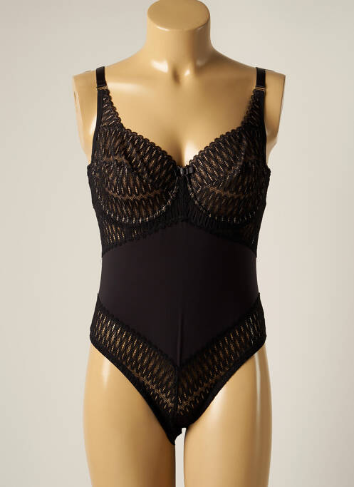Body lingerie effet matière satinée noir TRIUMPH femme