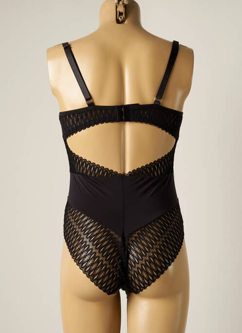 Body lingerie effet matière satinée noir TRIUMPH femme
