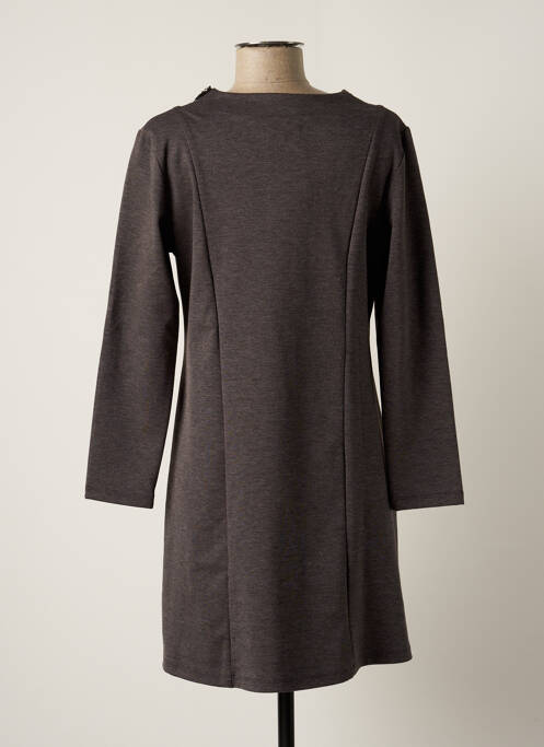 Robe courte gris VANIA pour femme