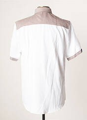 Chemise manches courtes blanc CAP 10 TEN pour homme seconde vue