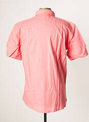 Chemise manches courtes rose CAP 10 TEN pour homme seconde vue