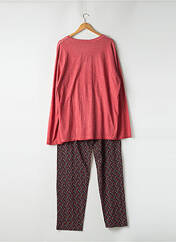Pyjama rouge SOY pour femme seconde vue
