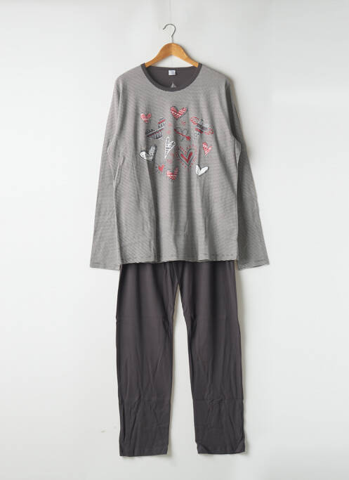 Pyjama gris VANIA pour femme
