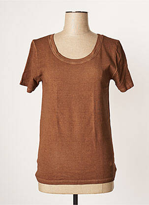T-shirt marron MADIVA pour femme