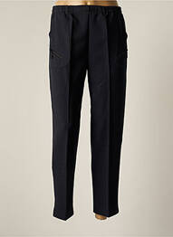 Pantalon droit taille élastique taille normale bleu ROSE POMME femme