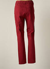 Pantalon droit rouge QUATRE VINGT JOURS pour femme seconde vue