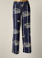 Pantalon large bleu PASTUNETTE pour femme seconde vue