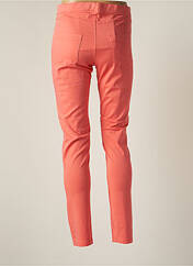 Pantalon slim orange JANIRA pour femme seconde vue