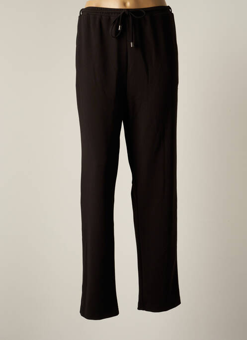 Pantalon droit noir GRIFFON pour femme