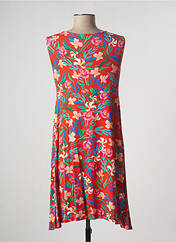 Robe mi-longue orange PAUL BRIAL pour femme seconde vue