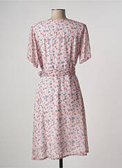 Robe mi-longue rose PAUL BRIAL pour femme seconde vue