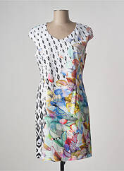 Robe mi-longue blanc PAUL BRIAL pour femme seconde vue