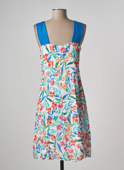 Robe mi-longue bleu PAUL BRIAL pour femme