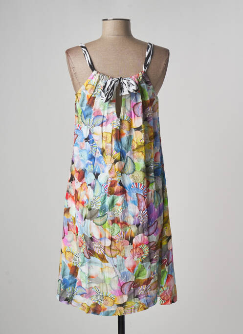 Robe mi-longue beige PAUL BRIAL pour femme