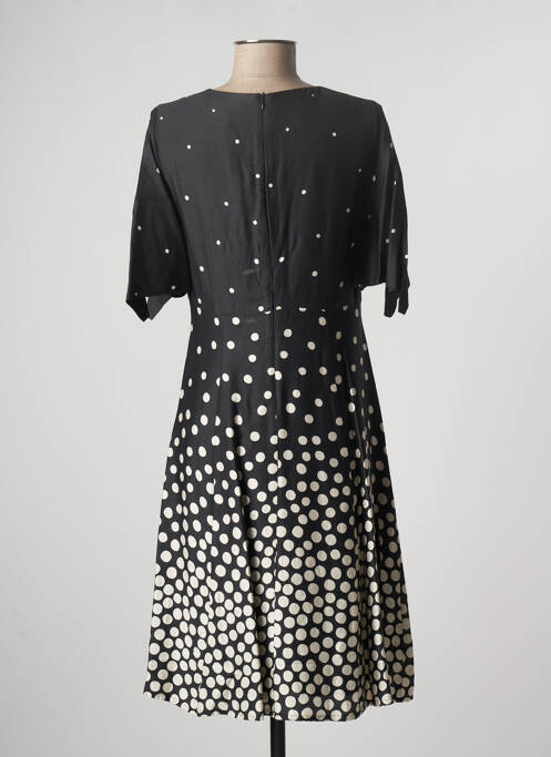 Robe mi-longue noir PAUL BRIAL pour femme