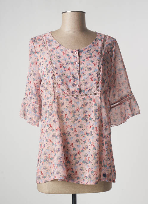 Blouse rose PAUL BRIAL pour femme