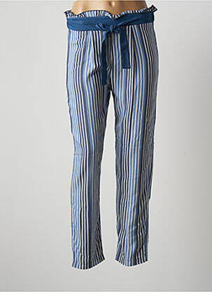 Pantalon bleu PAUL BRIAL femme