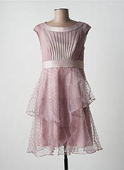 Robe mi-longue rose PAUL BRIAL pour femme seconde vue