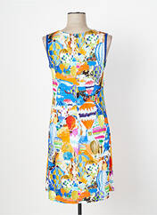 Robe mi-longue bleu MALOKA pour femme seconde vue