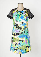 Robe courte bleu MALOKA pour femme seconde vue