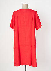Robe mi-longue orange OZÉE pour femme seconde vue